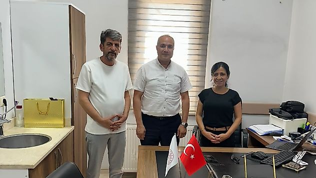 ABYB Malatya Şubesi'nden Yeşilyurt İlçe Sağlık Müdürü Sarıgül'e Ziyaret