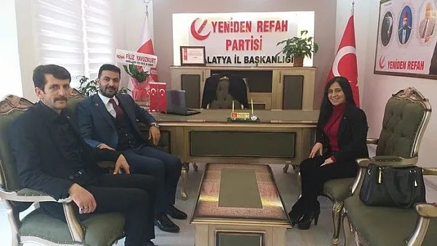 Abyb'den Yeniden Refah Partisi Malatya İl Başkanlığına Ziyaret