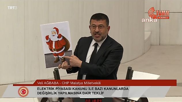 Ağbaba Meclis Genel Kurulu'nda konuştu