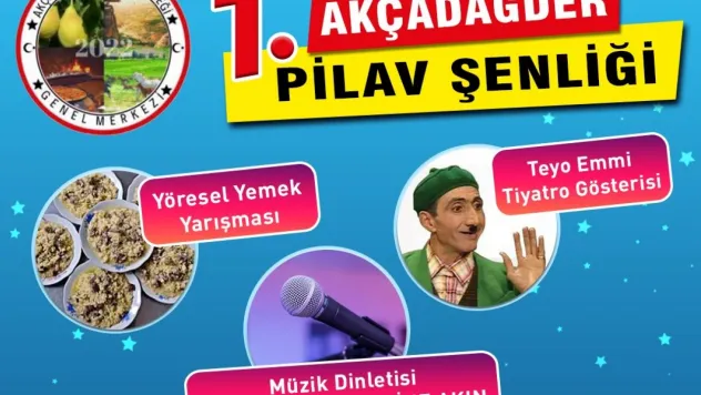 Akçadağ Dayanışma Derneği'nden 1. Pilav Şenliği