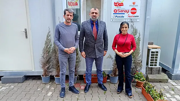 Akın ABYB'yi Ziyaret Etti