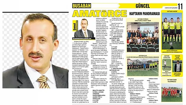 Amatörce Haftanın Değerlendirmesi...