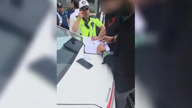 Ambulansa yol vermeyen düğün konvoyuna ceza yağdı