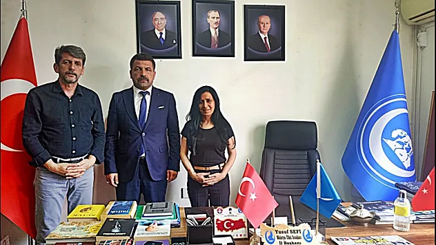 Anadolu Basın Yayın Birliği'nden Ülkü Ocakları Malatya İl Başkanlığı'na Hayırlı Olsun Ziyareti
