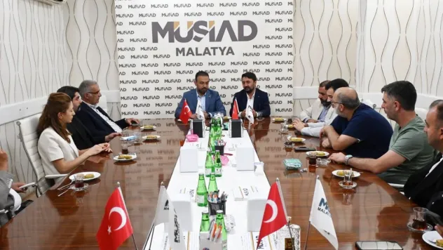 Anahtar Parti'den MÜSİAD'a Ziyaret: Malatya'nın Geleceği Masaya Yatırıldı