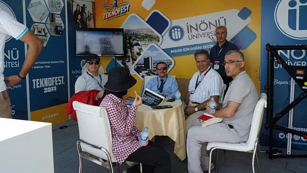 Ankara'da Düzenlenen TEKNOFEST'e İnönü Üniversitesi de Katıldı