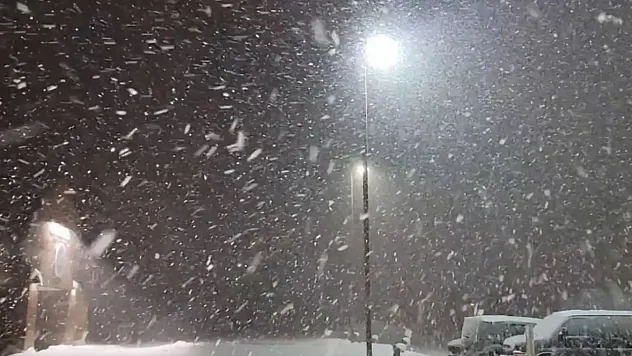 Ankara için kar uyarısı