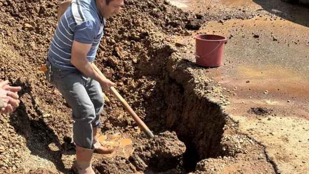 Arapgir'de Sulama Suyu Hattındaki Arızalara Müdahale Ediliyor