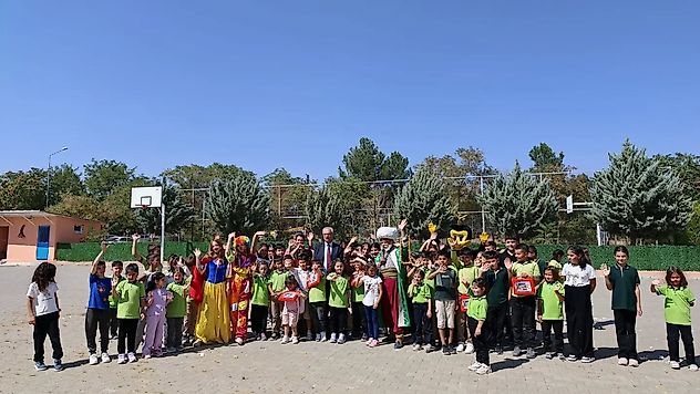 Arguvan'da Minik Öğrenciler İçin Renkli 'Okula Merhaba' Şenliği
