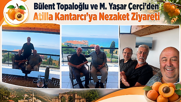 Armutlu'da Gönül Sofrası: Atilla Kantarcı Dostlarını Ağırladı