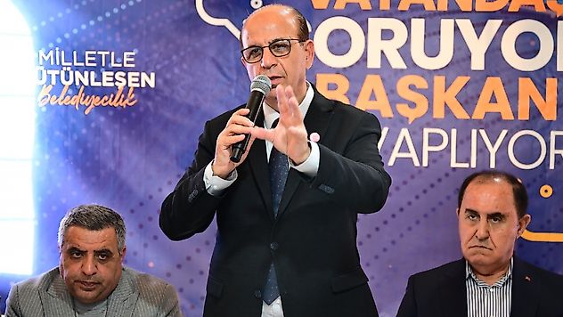 'Aşağıbağlar'da Halk Buluşması: Başkan Geçit Talepleri Tek Tek Dinledi'