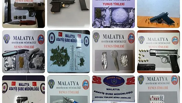 Asayiş Şube Müdürlüğü görevlilerce yapılan çalışmalar