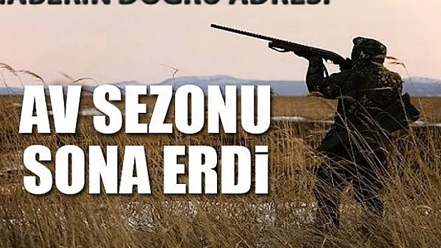Av Sezonu Sona Erdi