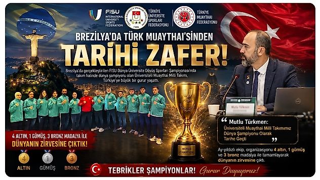 Ay-Yıldızlı Muaythaiciler Dünyanın Zirvesinde
