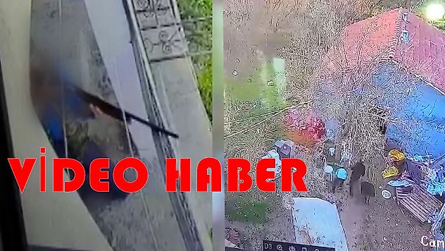 Bahçeye Kurşun Yağdırdı! Malatya'da Dehşet Anları Kamerada