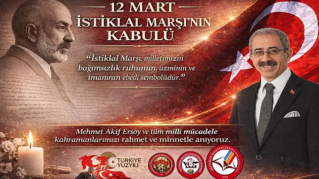 Başkan Akgün: 'İstiklal Marşı, Milletimizin Sarsılmaz İradesinin Sembolüdür'