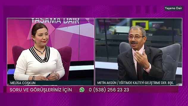 Başkan Akgün Kanal 23'te 'Melisa İle Yaşama Dair' Programına Konuk Oldu