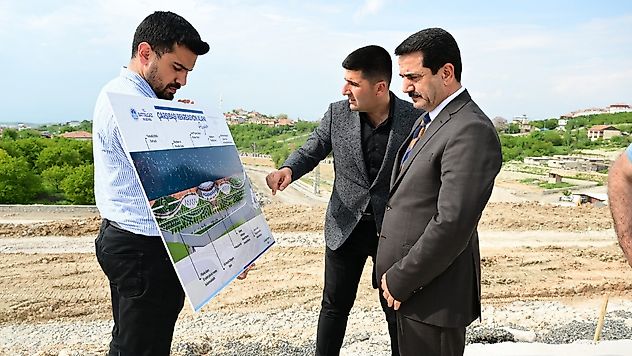 Başkan Bayram Taşkın Çarşıbaşı Projesini İnceledi: 'Malatya'nın En Özel Alanı Olacak'