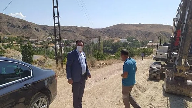 Başkan Cengiz Çalışmaları yerinde inceledi