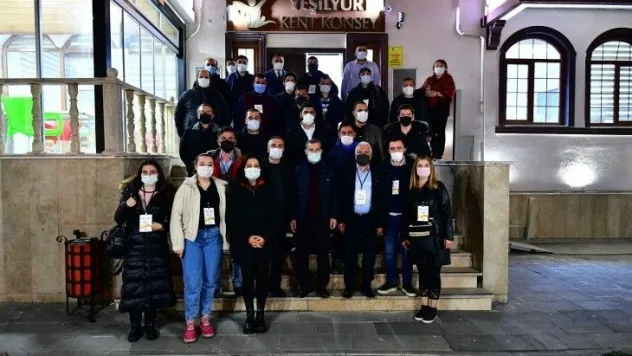 Başkan Çınar, 'Kayısı Çiçeği Şenliği' Misafirleriyle Sohbet Toplantısında Bir Araya Geldi