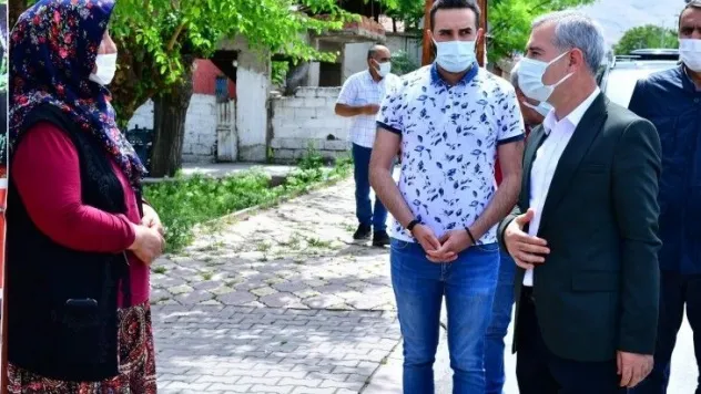 Başkan Çınar, Melekbaba Mahallesindeki Hijyen Ve Temizlik Hizmetlerini İnceledi