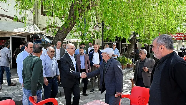 Başkan Er Dilek Mahallesi Esnaflarını Ziyaret Etti