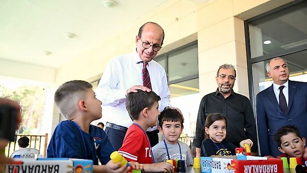 Başkan Geçit, Geleceğin Bilim Adamlarıyla Buluştu