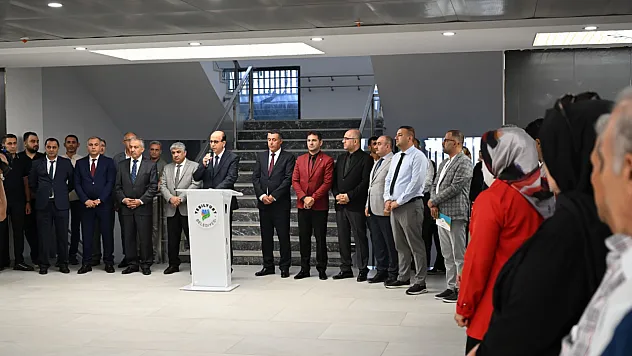 Başkan Geçit, Personellerle Bayramlaştı