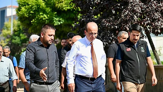 Başkan Geçit Sahada: Çavuşoğlu'nda Yollar Baştan Aşağı Yenileniyor