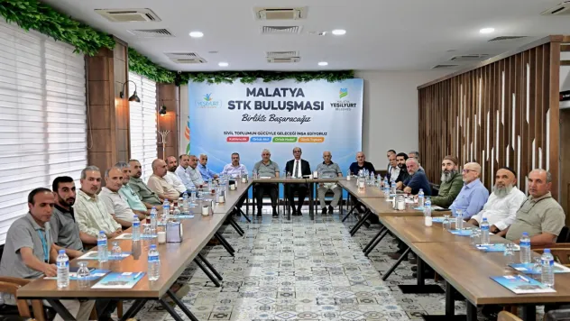 Başkan Geçit, STK Temsilcileriyle Yeşilyurt'un Bugünü ve Yarınlarını Ele Aldı