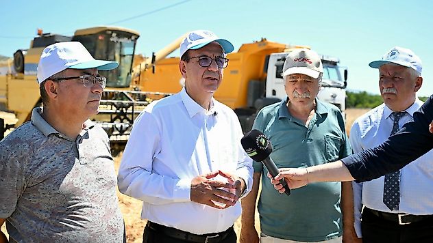 Başkan Geçit: 'Üreten Çiftçimizin Yanında Olmayı Sürdüreceğiz'