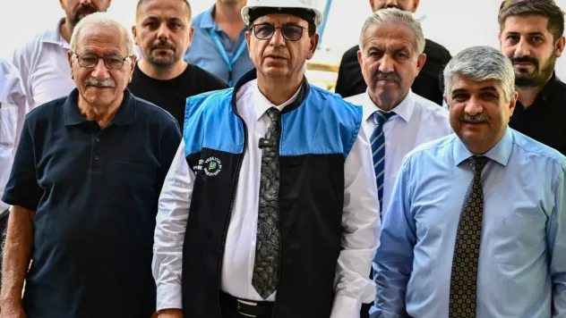 Başkan Geçit, Yeşil Yaşam Evleri (Kentsel Dönüşüm) İnşaatını İnceledi