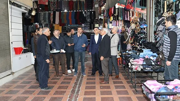 Başkan Güder, Esnafların Sıkıntılarını Dinledi