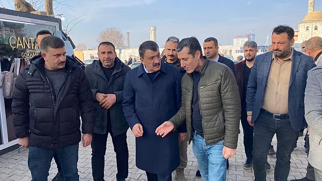 Başkan Gürkan'a esnaftan büyük destek...