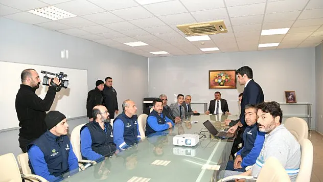 Başkan Gürkan, Arıtma Tesisini Ziyaret Etti