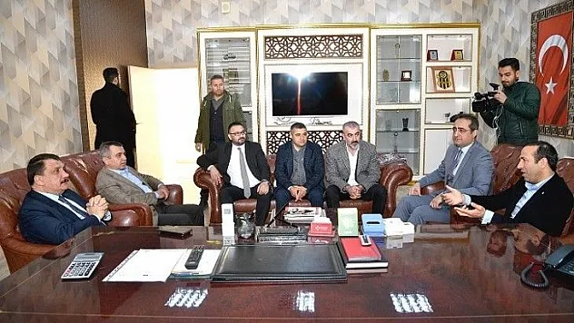 Başkan Gürkan BTC Türk Yeni Malatyaspor'u ziyaret etti