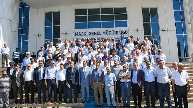 Başkan Gürkan Mahalle Muhtarlarıyla Bir Araya Geldi