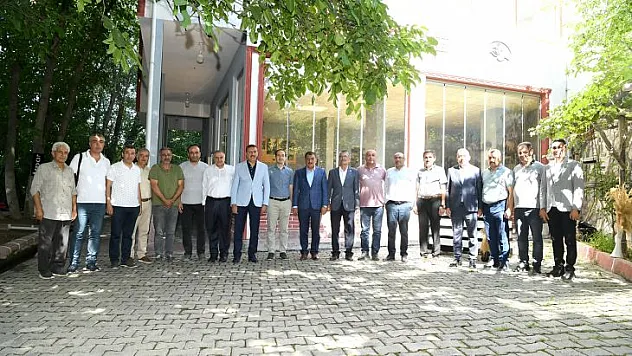 Başkan Gürkan, Yeşilyurt İlçe Ziraat Odası'nın düzenlediği programa katıldı