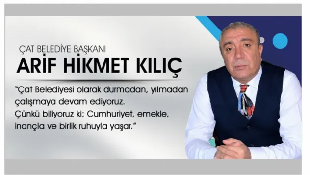 Başkan Kılıç'tan Cumhuriyet'in 102. Yılı Mesajı
