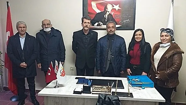 Başkan Özcan'dan Abyb'ye Ziyaret