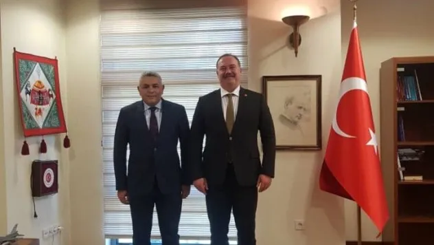 Başkan Sadıkoğlu Kırgızistan'da Düzenlenen Yatırım Forumuna Katıldı.