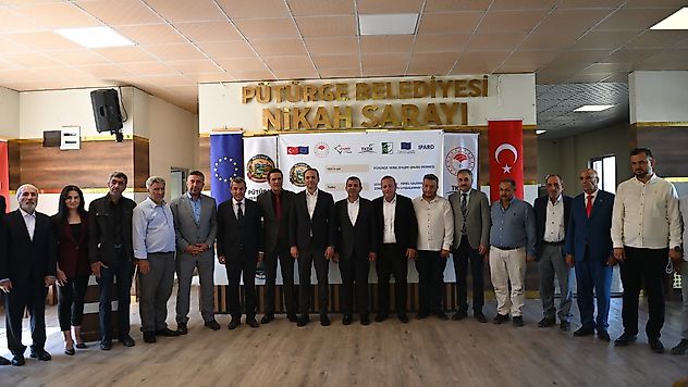 Başkan Sülük, Pütürge Yerel Eylem Derneği'nin Tanıtım Programına Katıldı