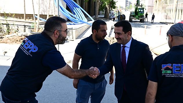 Başkan Taşkın Bakırcılar Çarşısı'nda İncelemelerde Bulundu