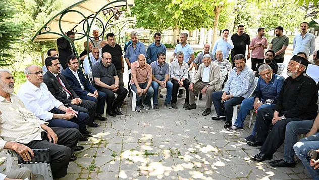 Başkan Taşkın, Çöşnük Mahallesi sakinlerini dinledi