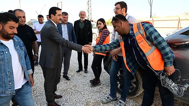 Başkan Taşkın Taştepe Rezerv Alanında İncelemelerde Bulundu