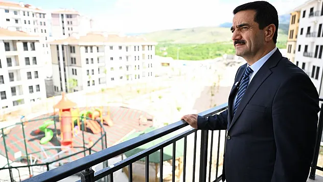 Başkan Taşkın, TOKİ çalışmalarını yerinde inceledi