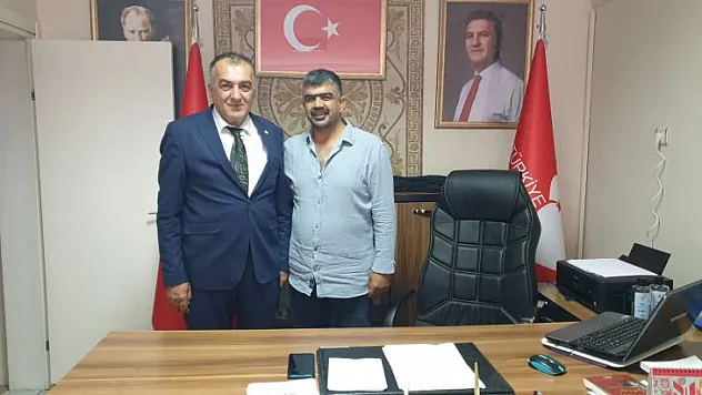 Başkan Yılmaz'dan TDP İl Başkanlığına ziyaret