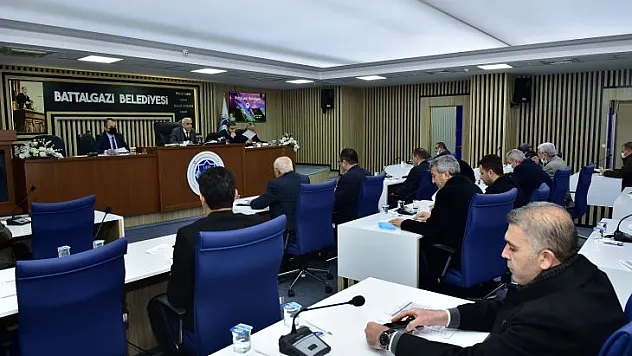 Battalgazi Belediye Meclisi, Ocak Ayı Olağan Toplantısının 2.Birleşimi Tamamlandı