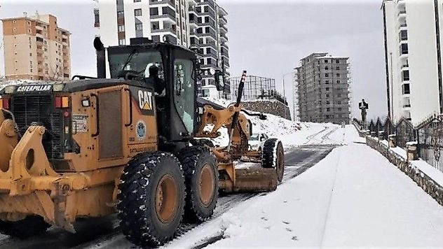 Battalgazi Belediyesi Karla Mücadelesi