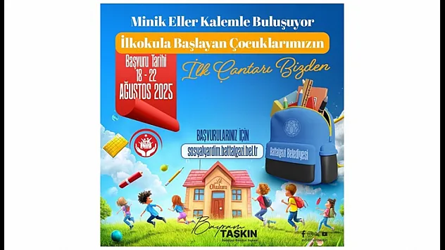Battalgazi Belediyesi'nden Ailelerin Yükünü Alacak Kırtasiye Desteği
